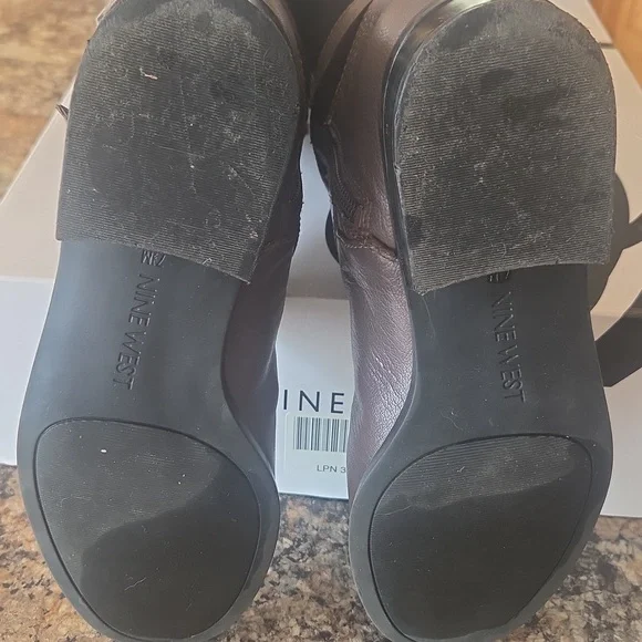 NINE WEST Womens Leather Boots - Picture 4 of 7